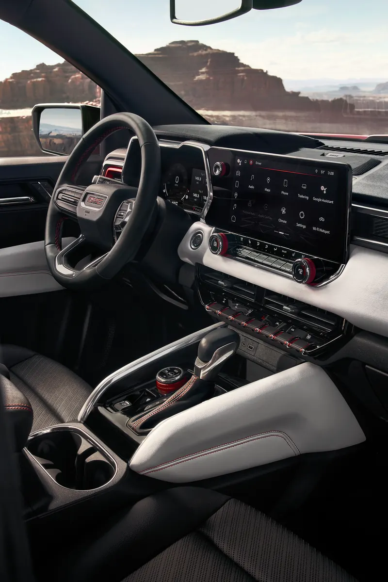 2026 GMC Canyon infotainment system at Phil Moore Buick GMC in Jackson MS